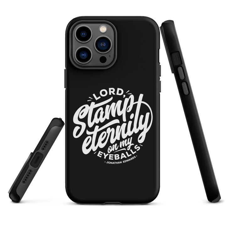 Christian Phone Case Stamp Eternity Black for iPhone® iPhone® Phone Cases   
