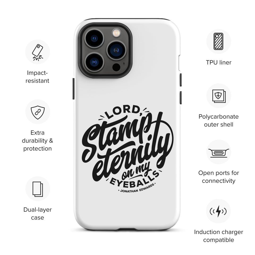 Christian Phone Case Stamp Eternity White for iPhone® iPhone® Phone Cases   