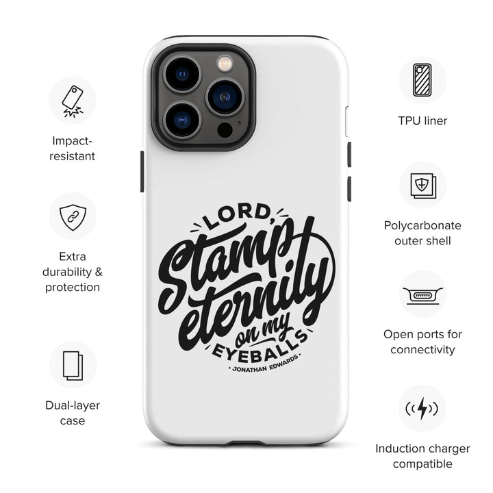 Christian Phone Case Stamp Eternity White for iPhone® iPhone® Phone Cases   