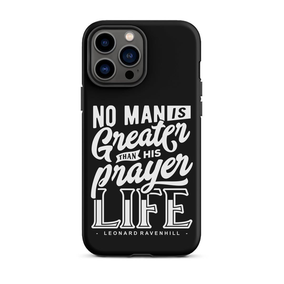 Christian Phone Case Leonard Ravenhill's Prayer Life Black for iPhone® iPhone® Phone Cases Matte iPhone 13 Pro Max