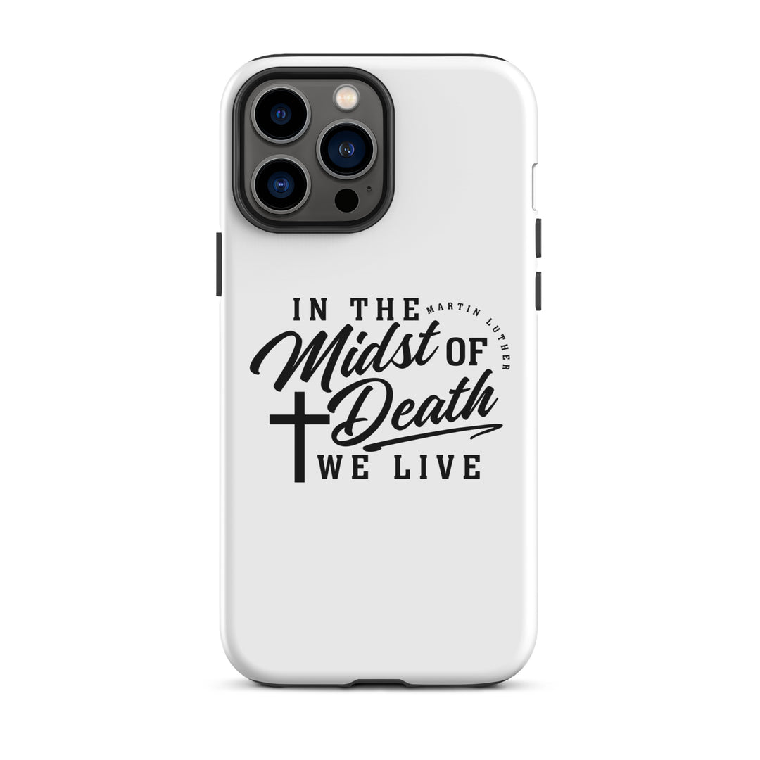 Christian Phone Case Martin Luther's Midst of Death White for iPhone® iPhone® Phone Cases Matte iPhone 13 Pro Max