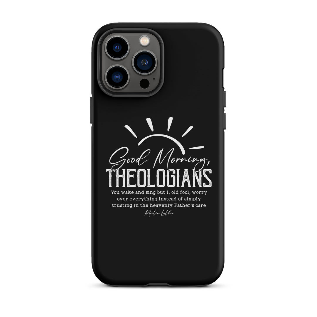 Christian Phone Case Martin Luther's Theologians Black for iPhone® iPhone® Phone Cases Matte iPhone 13 Pro Max