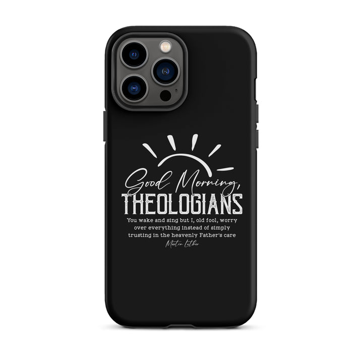 Christian Phone Case Martin Luther's Theologians Black for iPhone® iPhone® Phone Cases Matte iPhone 13 Pro Max