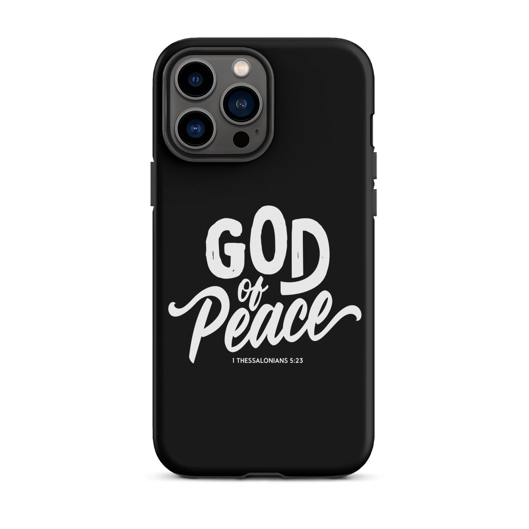 Christian Phone Case God of Peace Black for iPhone® iPhone® Phone Cases Matte iPhone 13 Pro Max 
