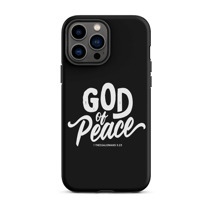 Christian Phone Case God of Peace Black for iPhone® iPhone® Phone Cases Matte iPhone 13 Pro Max 