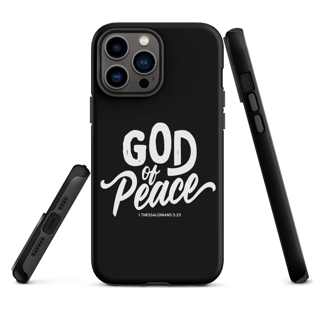 Christian Phone Case God of Peace Black for iPhone® iPhone® Phone Cases   