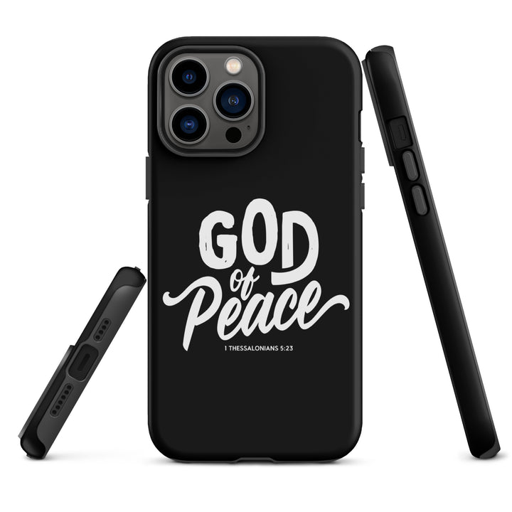 Christian Phone Case God of Peace Black for iPhone® iPhone® Phone Cases   