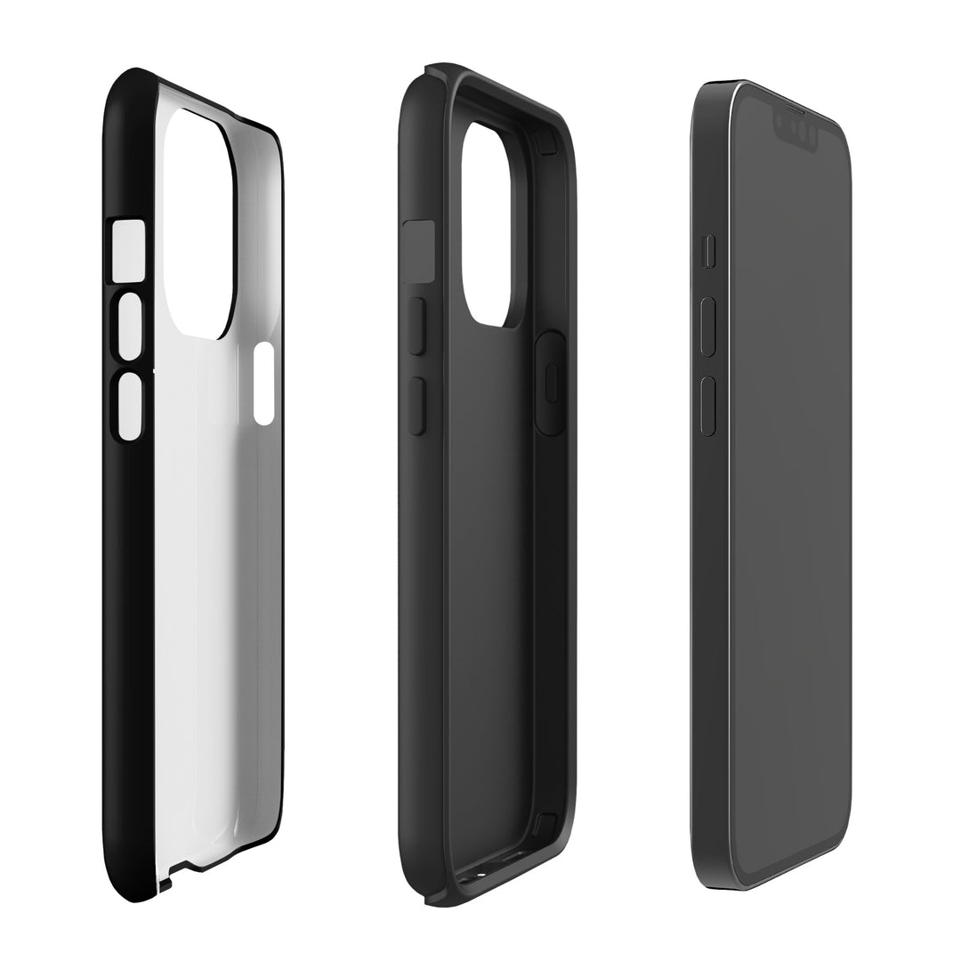 Christian Phone Case Emunah Steadfast Faith Black for iPhone® iPhone® Phone Cases   