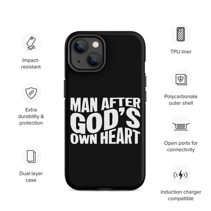 Christian Phone Case Man After God's Heart for iPhone® iPhone® Phone Cases   