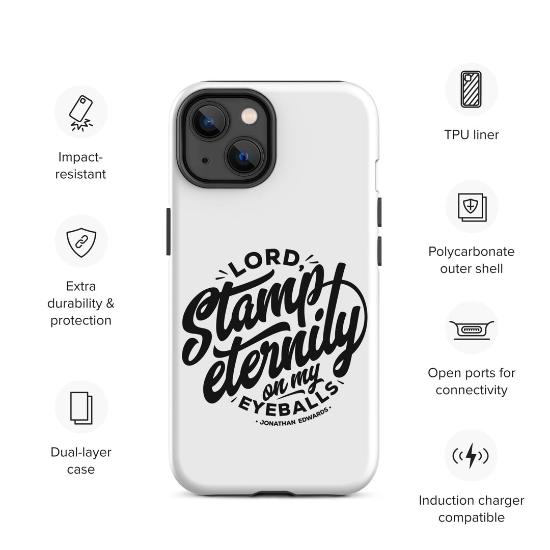 Christian Phone Case Stamp Eternity White for iPhone® iPhone® Phone Cases   