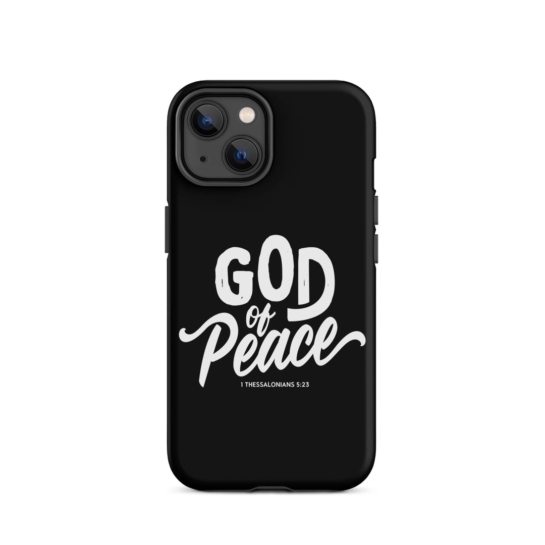 Christian Phone Case God of Peace Black for iPhone® iPhone® Phone Cases Matte iPhone 14 
