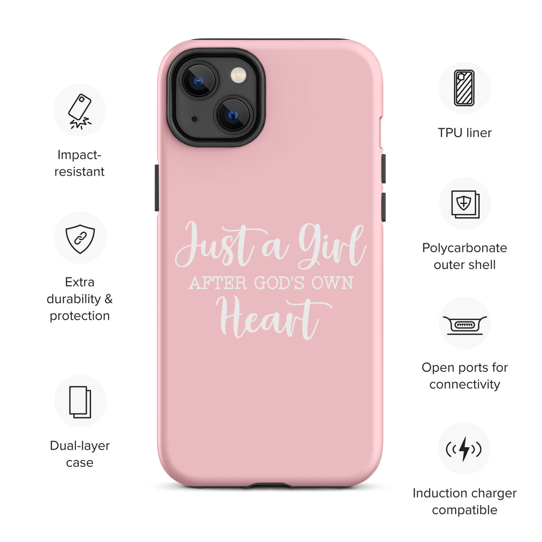Christian Phone Case Girl After God's Heart for iPhone® iPhone® Phone Cases   