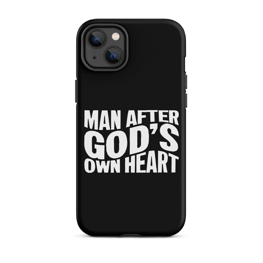 Christian Phone Case Man After God's Heart for iPhone® iPhone® Phone Cases Matte iPhone 14 Plus 