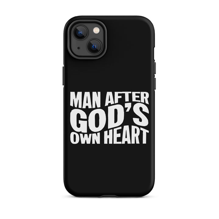 Christian Phone Case Man After God's Heart for iPhone® iPhone® Phone Cases Matte iPhone 14 Plus 