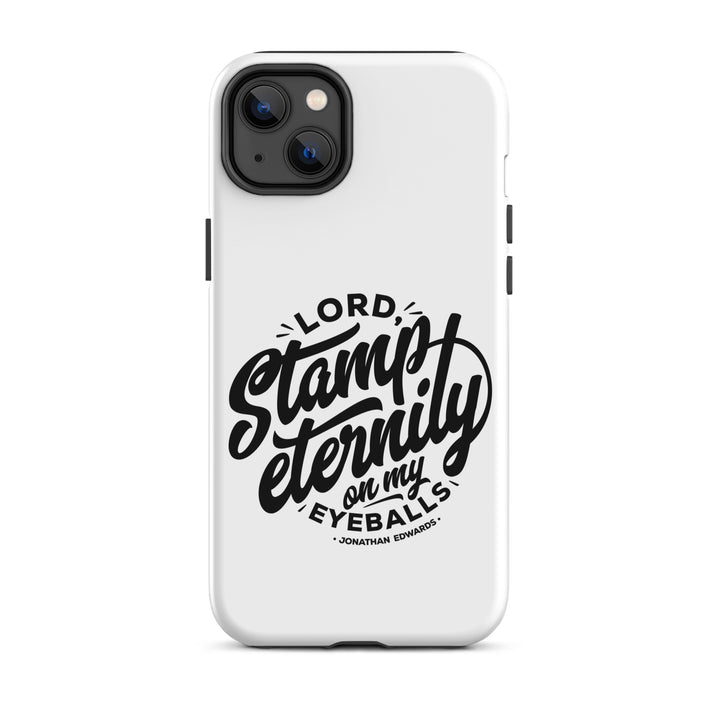 Christian Phone Case Stamp Eternity White for iPhone® iPhone® Phone Cases Matte iPhone 14 Plus 