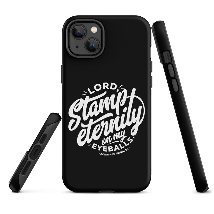 Christian Phone Case Stamp Eternity Black for iPhone® iPhone® Phone Cases   