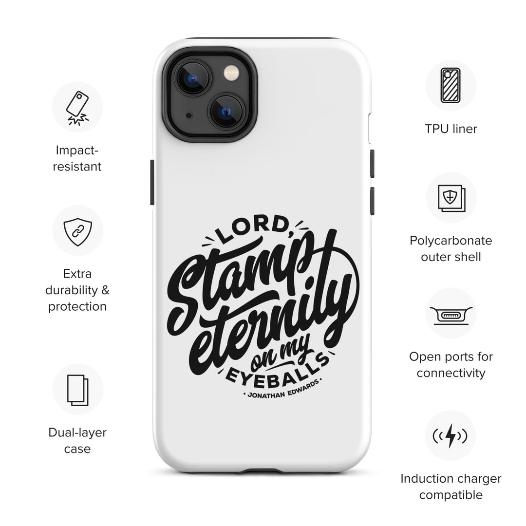 Christian Phone Case Stamp Eternity White for iPhone® iPhone® Phone Cases   