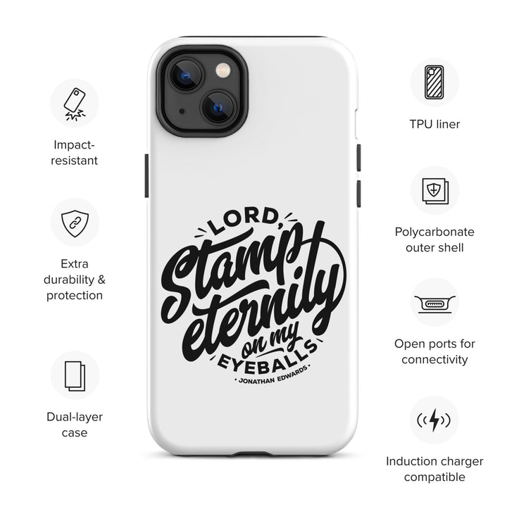 Christian Phone Case Stamp Eternity White for iPhone® iPhone® Phone Cases   