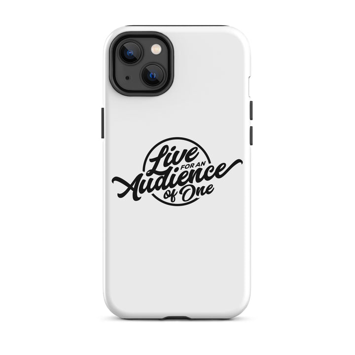 Christian Phone Case Audience of One White for iPhone® iPhone® Phone Cases Matte iPhone 14 Plus 