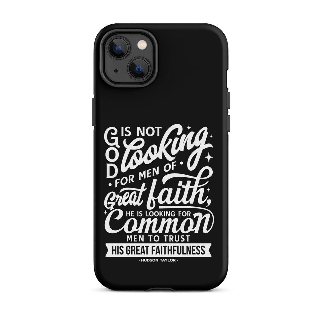 Christian Phone Case Common Men Black for iPhone® iPhone® Phone Cases Matte iPhone 14 Plus 