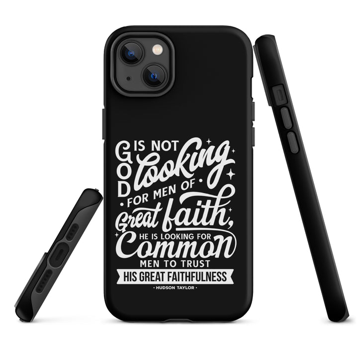 Christian Phone Case Common Men Black for iPhone® iPhone® Phone Cases   