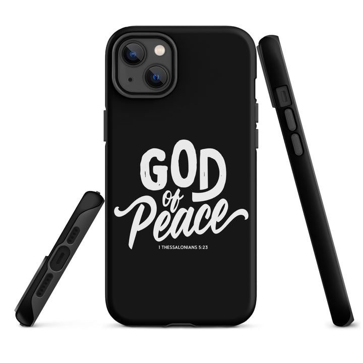 Christian Phone Case God of Peace Black for iPhone® iPhone® Phone Cases   