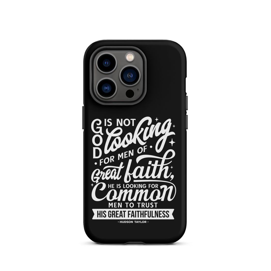 Christian Phone Case Common Men Black for iPhone® iPhone® Phone Cases Matte iPhone 14 Pro 