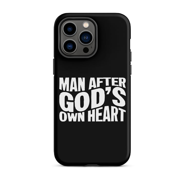 Christian Phone Case Man After God's Heart for iPhone® iPhone® Phone Cases Matte iPhone 14 Pro Max 