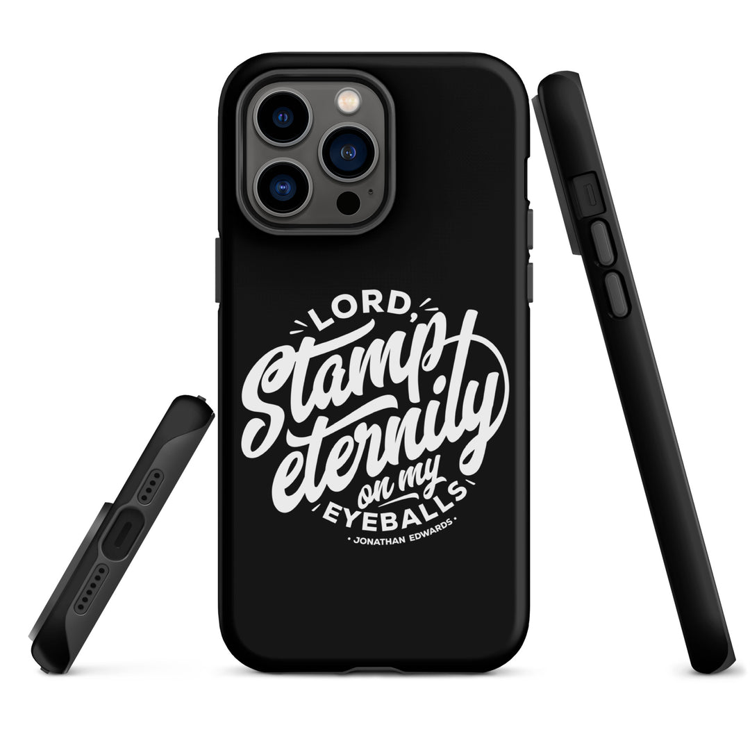 Christian Phone Case Stamp Eternity Black for iPhone® iPhone® Phone Cases   
