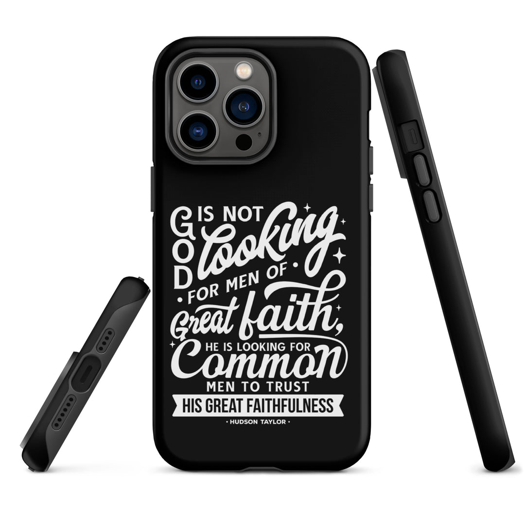 Christian Phone Case Common Men Black for iPhone® iPhone® Phone Cases   