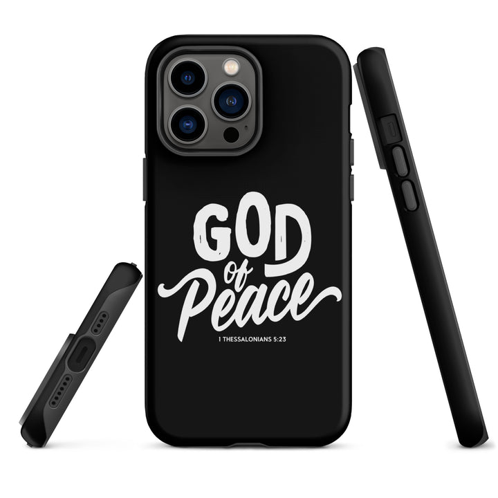 Christian Phone Case God of Peace Black for iPhone® iPhone® Phone Cases   