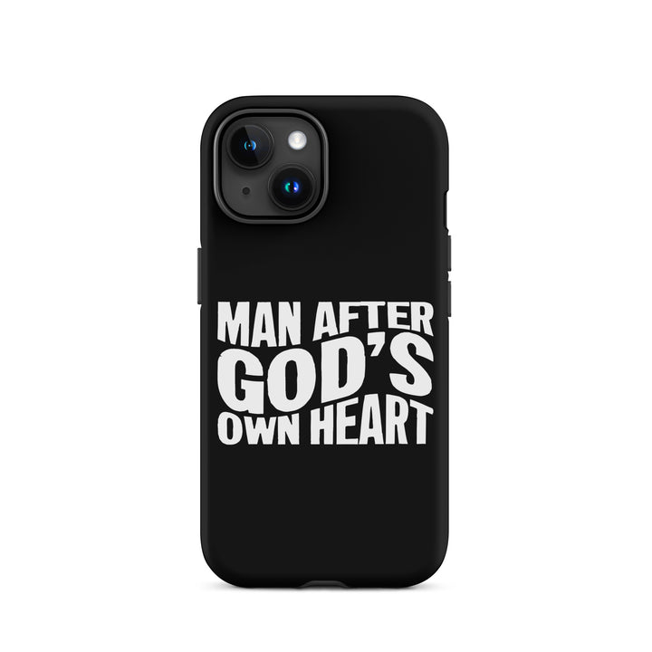 Christian Phone Case Man After God's Heart for iPhone® iPhone® Phone Cases Matte iPhone 15 