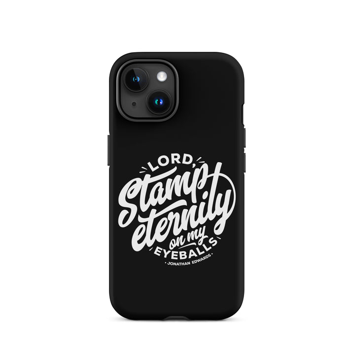 Christian Phone Case Stamp Eternity Black for iPhone® iPhone® Phone Cases Matte iPhone 15 