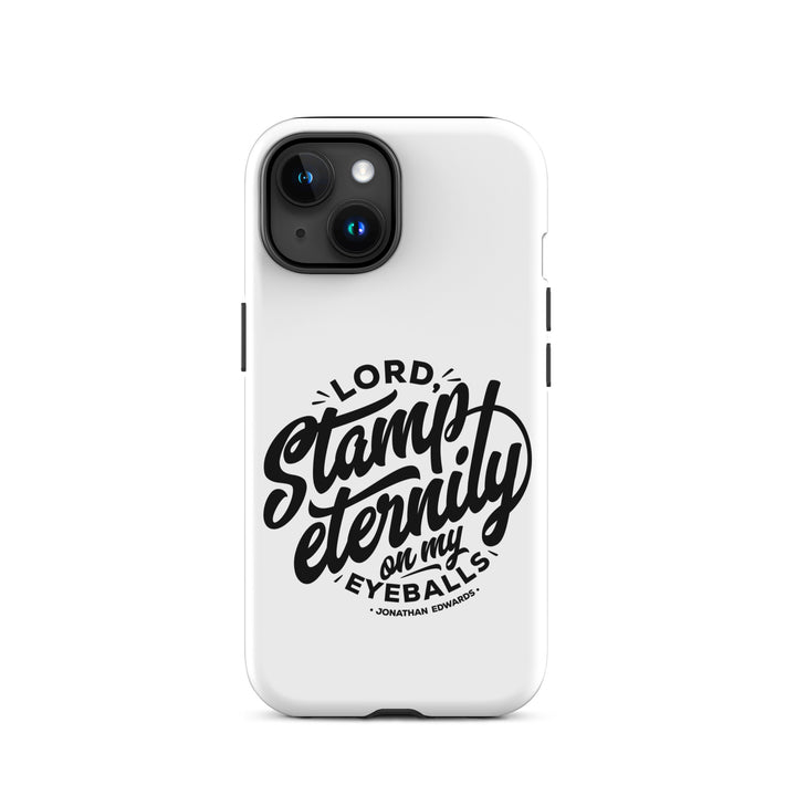 Christian Phone Case Stamp Eternity White for iPhone® iPhone® Phone Cases Matte iPhone 15 