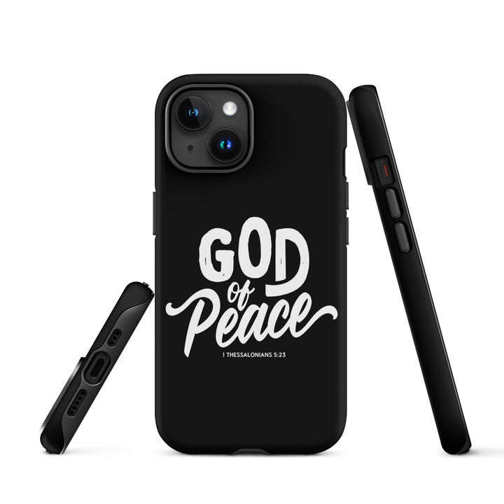Christian Phone Case God of Peace Black for iPhone® iPhone® Phone Cases   