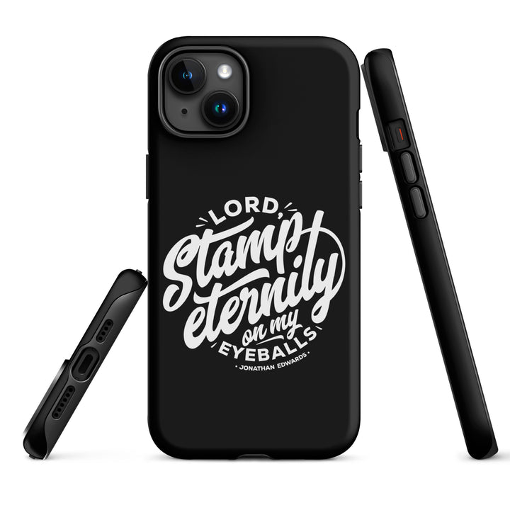 Christian Phone Case Stamp Eternity Black for iPhone® iPhone® Phone Cases   