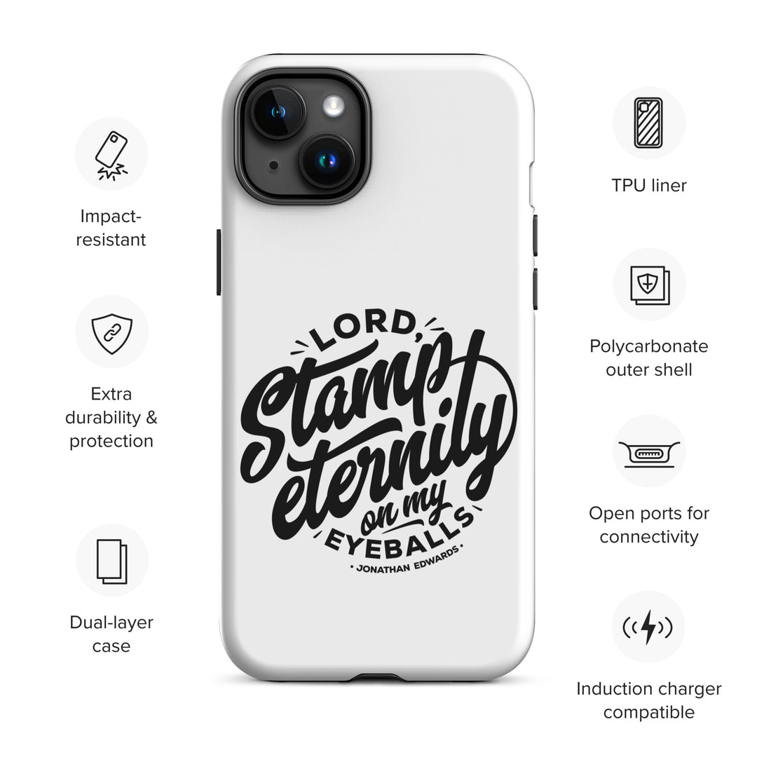 Christian Phone Case Stamp Eternity White for iPhone® iPhone® Phone Cases   