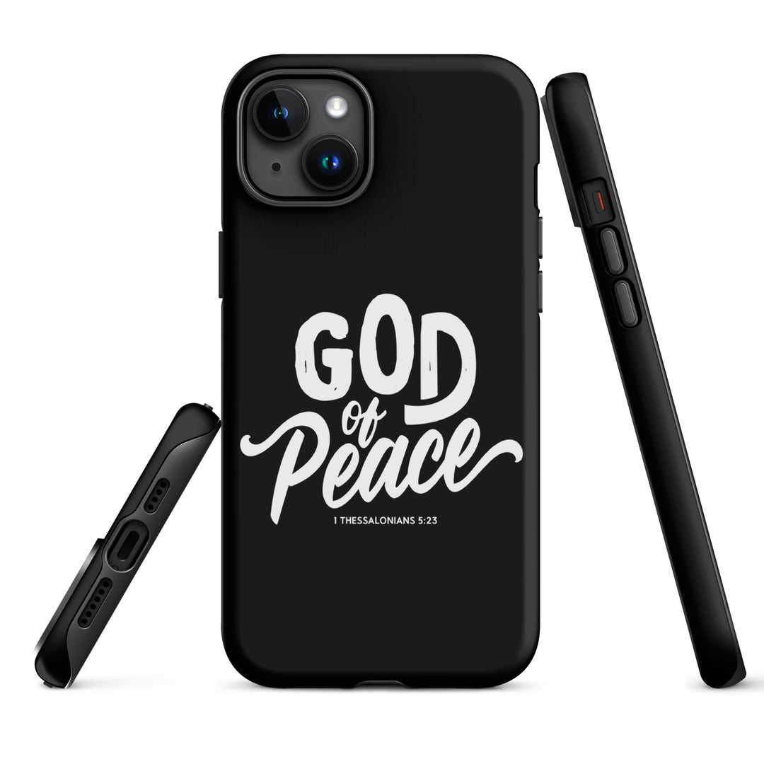 Christian Phone Case God of Peace Black for iPhone® iPhone® Phone Cases   