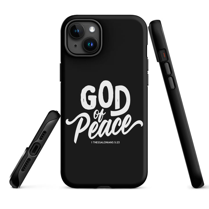 Christian Phone Case God of Peace Black for iPhone® iPhone® Phone Cases   