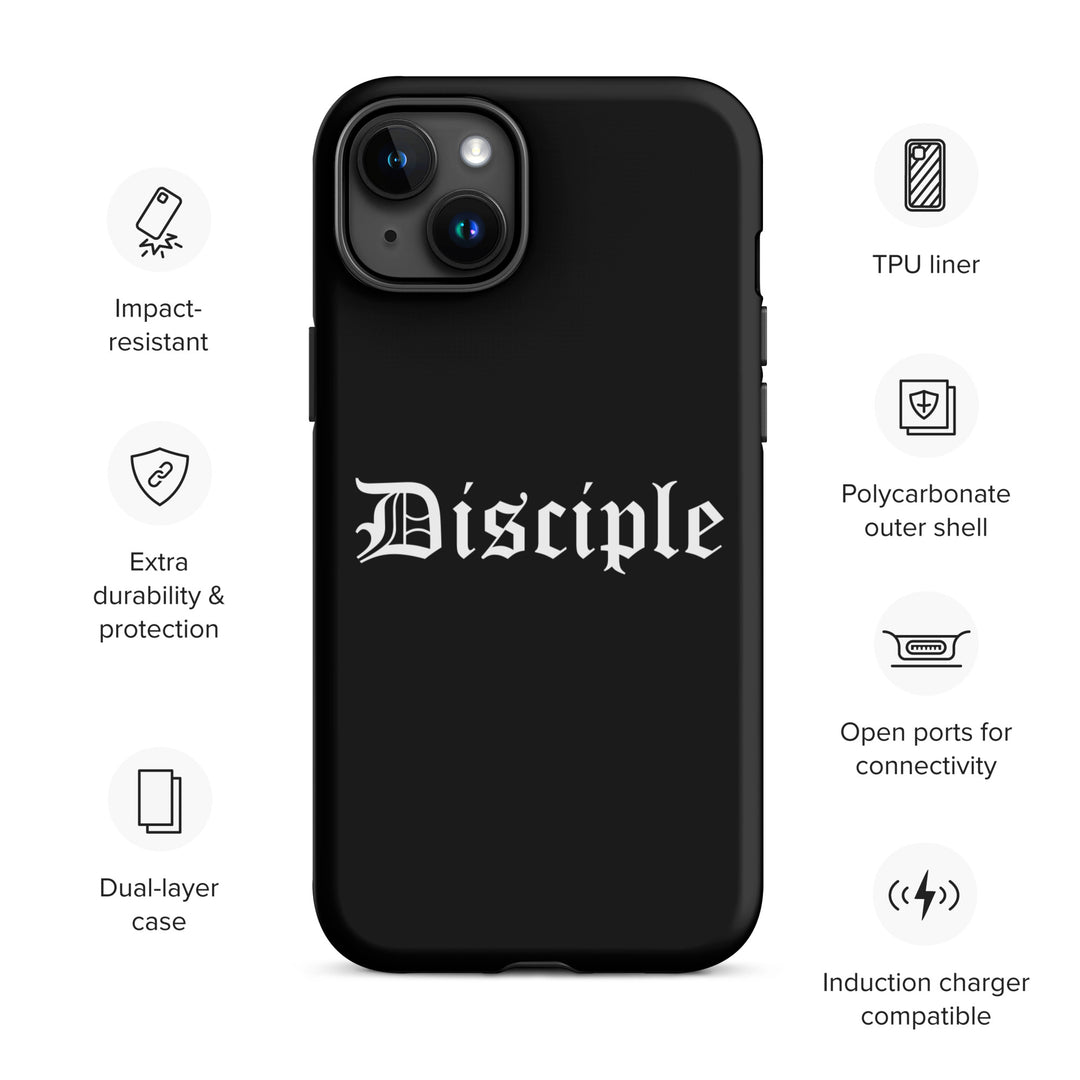 Christian Phone Case Disciple Black for iPhone® iPhone® Phone Cases   