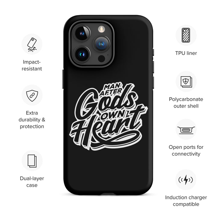 Christian Phone Case Man After God's Heart for iPhone® iPhone® Phone Cases   