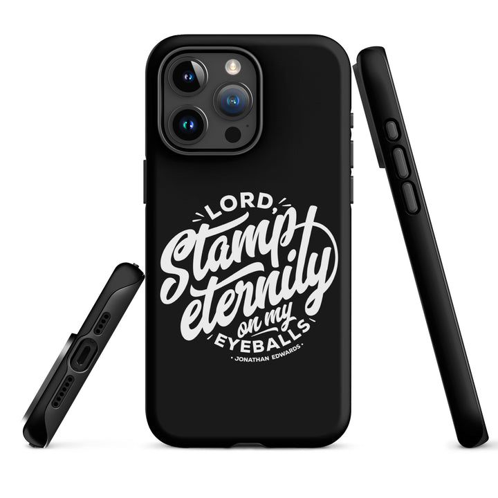Christian Phone Case Stamp Eternity Black for iPhone® iPhone® Phone Cases   