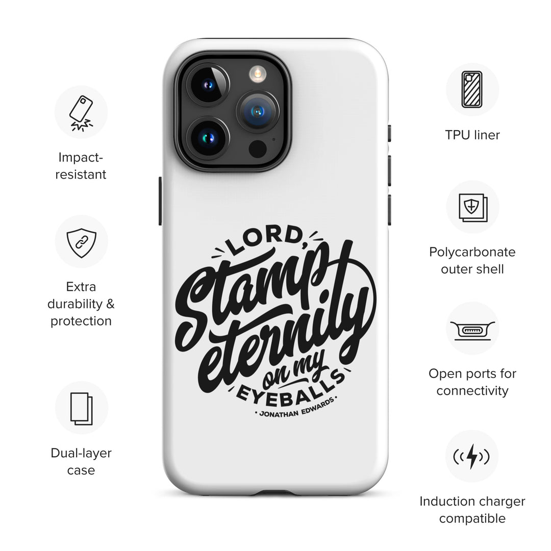 Christian Phone Case Stamp Eternity White for iPhone® iPhone® Phone Cases   