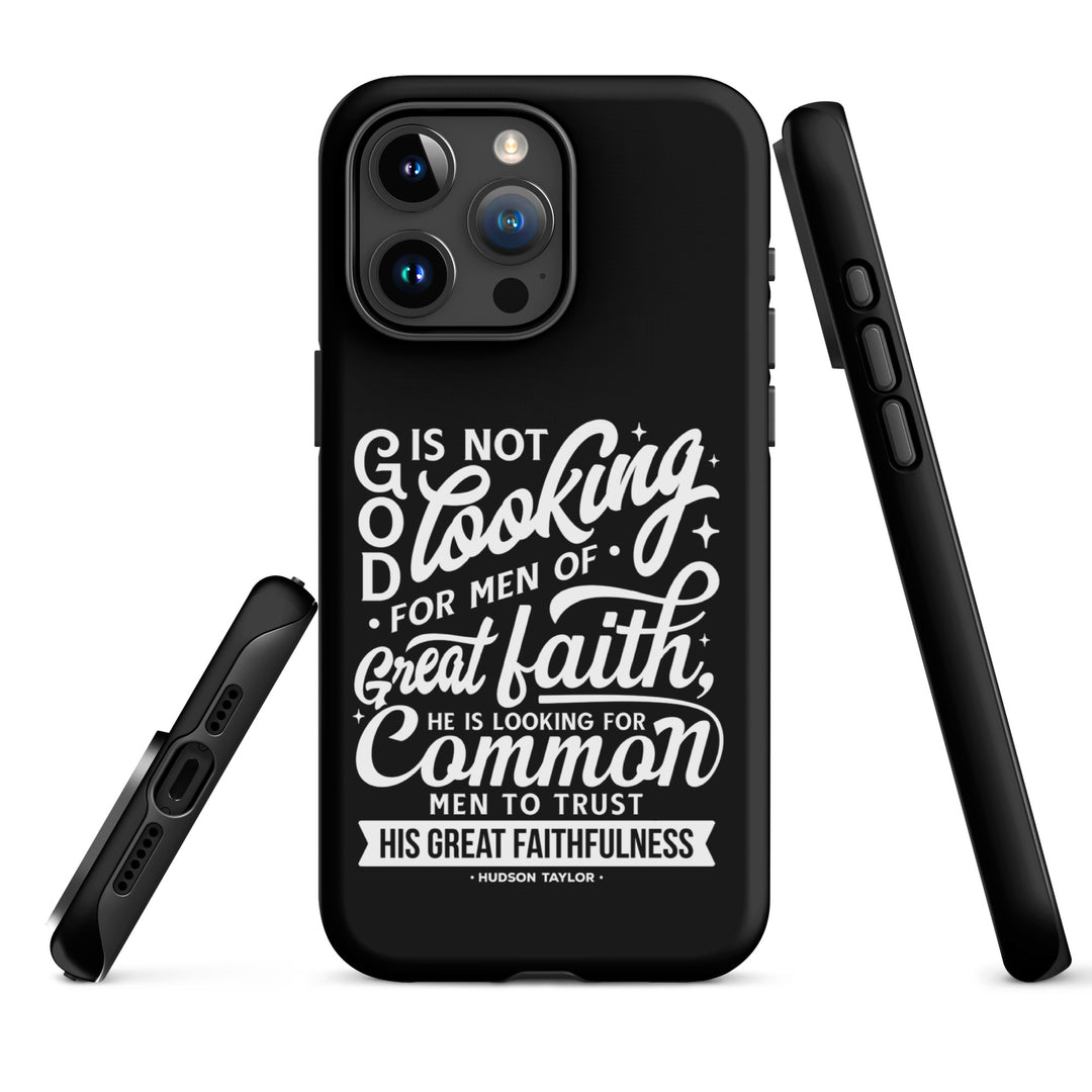 Christian Phone Case Common Men Black for iPhone® iPhone® Phone Cases   
