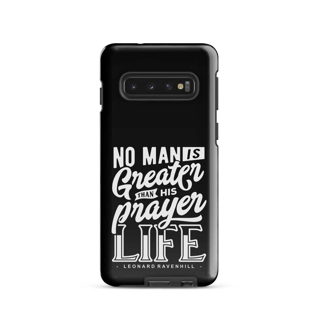 Christian Phone Case Leonard Ravenhill's Prayer Life Black for Samsung® Samsung® Phone Cases Glossy Samsung Galaxy S10