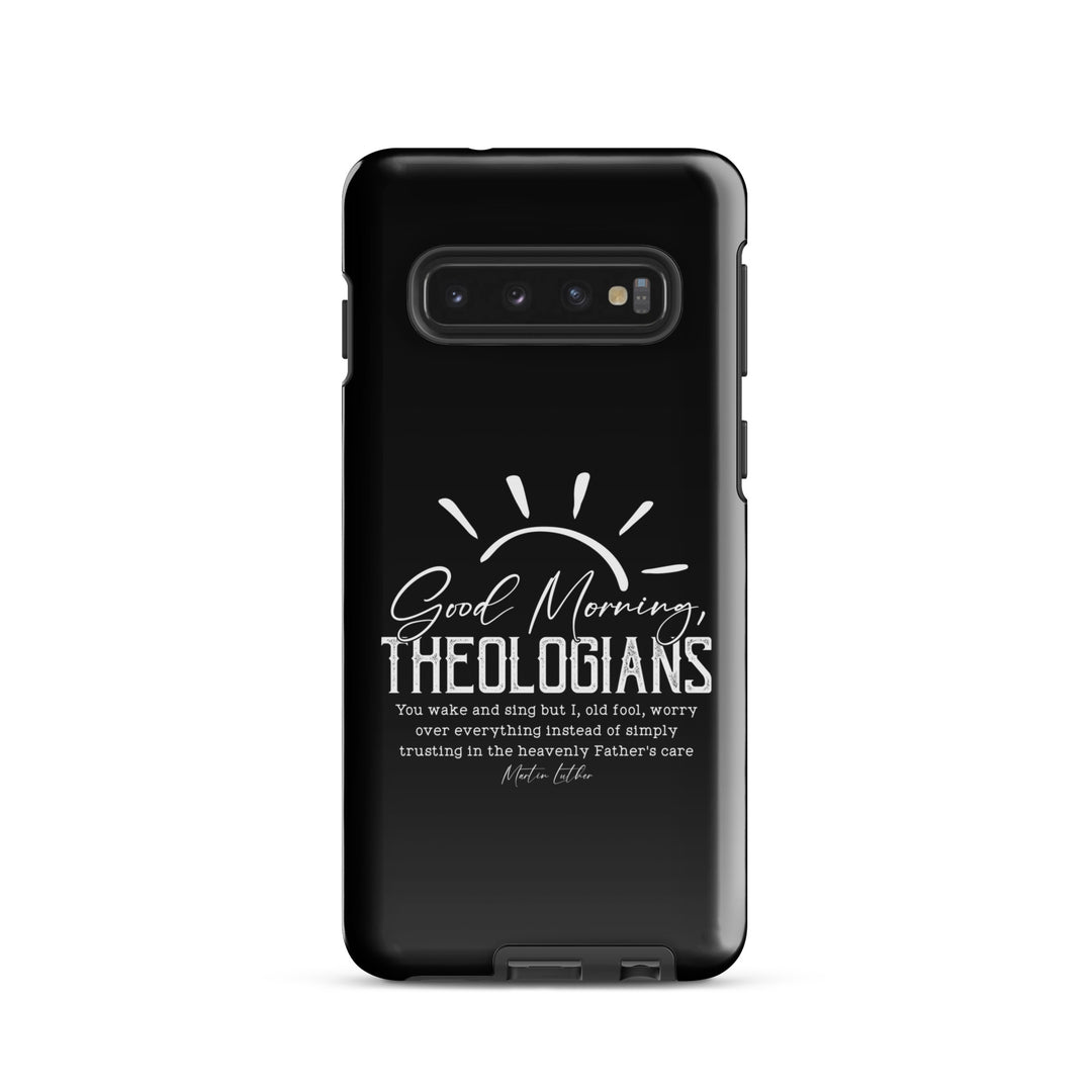Christian Phone Case Martin Luther's Theologians Black for Samsung® Samsung® Phone Cases Glossy Samsung Galaxy S10