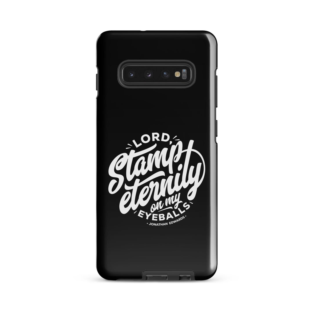 Christian Phone Case Jonathan Edwards Stamp Eternity Black for Samsung® Samsung® Phone Cases Glossy Samsung Galaxy S10 Plus
