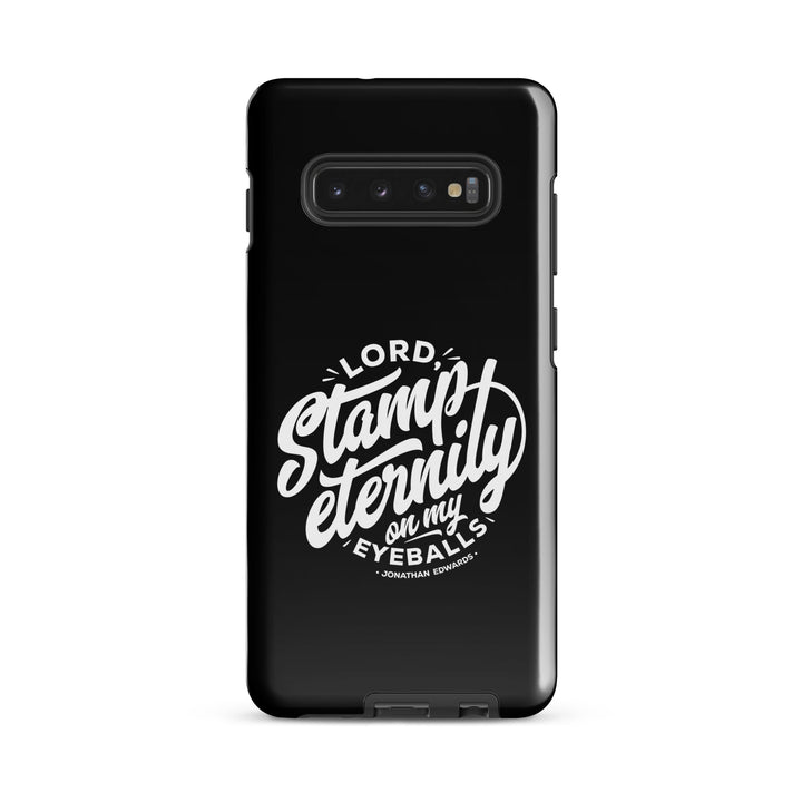 Christian Phone Case Jonathan Edwards Stamp Eternity Black for Samsung® Samsung® Phone Cases Glossy Samsung Galaxy S10 Plus