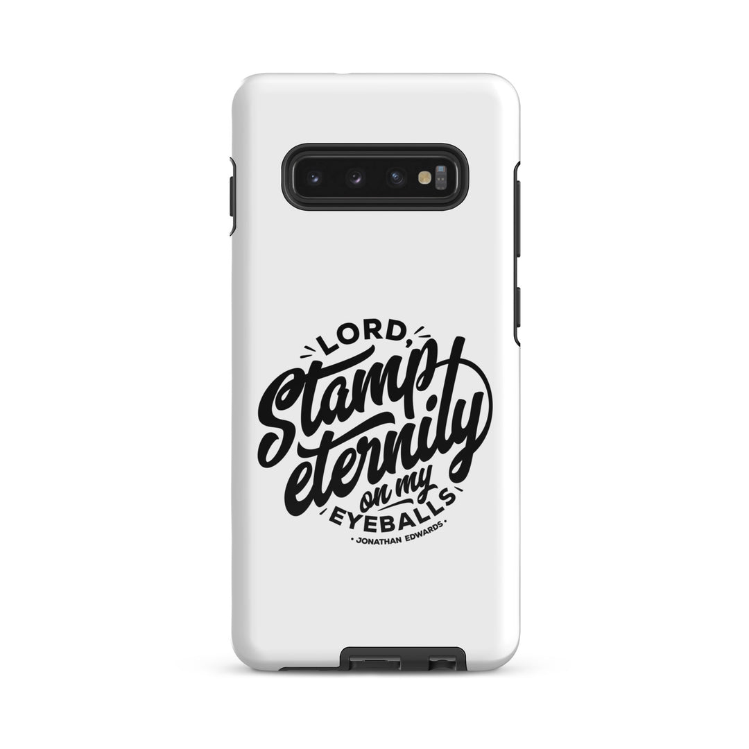 Christian Phone Case Jonathan Edwards Stamp Eternity White for Samsung® Samsung® Phone Cases Glossy Samsung Galaxy S10 Plus