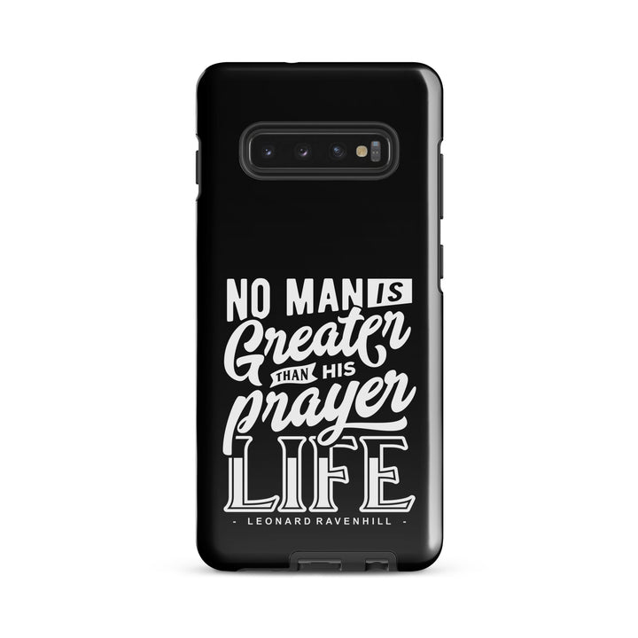 Christian Phone Case Leonard Ravenhill's Prayer Life Black for Samsung® Samsung® Phone Cases Glossy Samsung Galaxy S10 Plus
